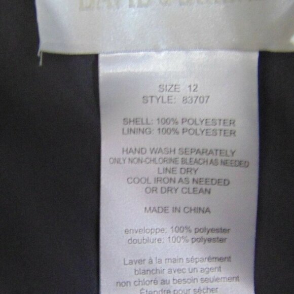 David's Bridal Bridesmaid Strapless Dress - Picture 6 of 6